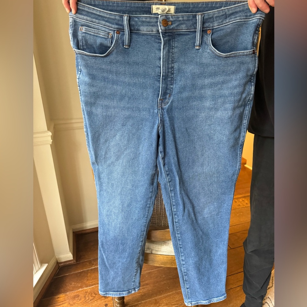 Madewell Curvy Stovepipe jeans